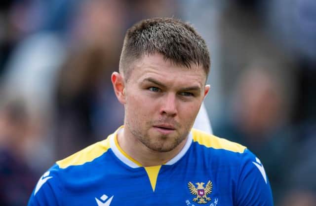 St Johnstone’s Glenn Middleton during the Premier Sports Cup match between Arbroath and St Johnstone. (Photo by Mark Scates / SNS Group)