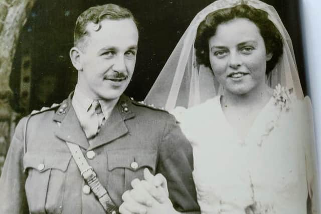 Douglas and Patsy Mundie got married at St Mary's Church in Great Baddow, Essex, on December 23 1941. Douglas had to leave to fight in the Burma campaign just 10 days later.