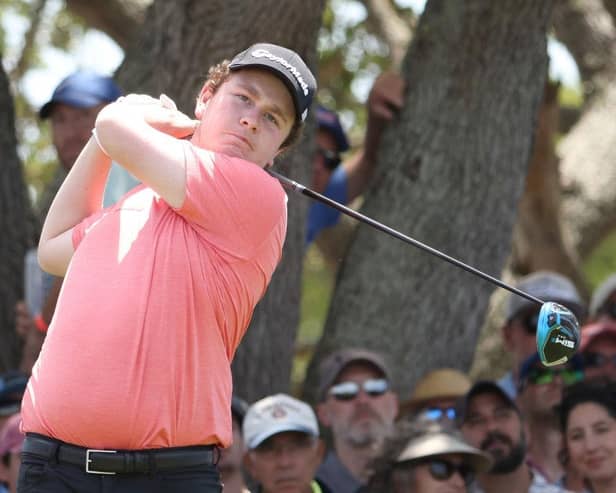 Bob MacIntyre played in front of big crowds during last week's US PGA Championship at Kiawah Island. Jamie Squire/Getty Images.