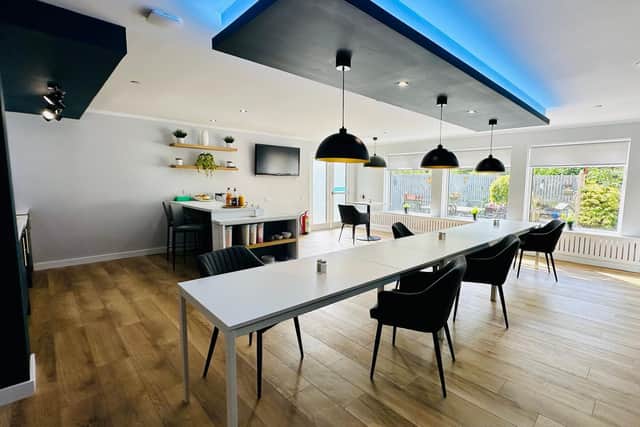 Raeden Court home dining area