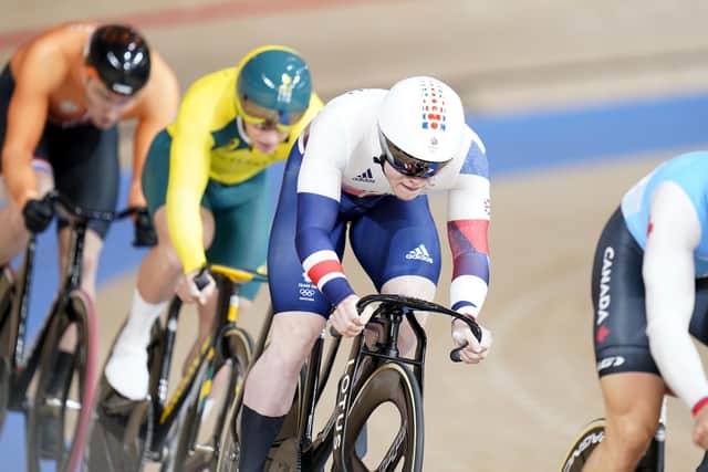 Paisley cyclist Jack Carlin is through to the keirin quarter-finals. Picture: Danny Lawson/PA Wire