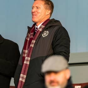 Hearts ambassador Gary Locke.