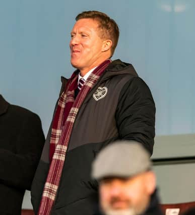 Hearts ambassador Gary Locke.