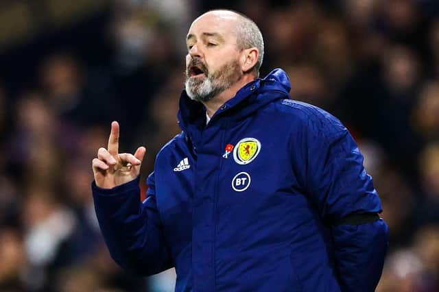 Scotland manager Steve Clarke.