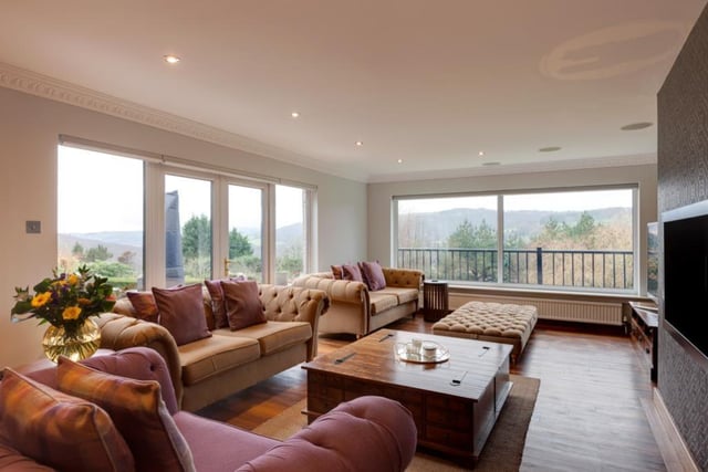 Take in the stunning views of the Hope Valley while you unwind by the dual aspect log effect gas fire. Double doors open to the rear seating terrace where you admire the scenery when the weather is fine.