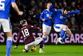 Nadir Ciftci showed some nice touches on his St Johnstone debut.