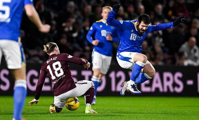 Nadir Ciftci showed some nice touches on his St Johnstone debut.