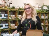 Laura Paterson who runs eco-friendly candle and gifts business Earth, Mother & Soul in Glasgow is celebrating Small Business Saturday.