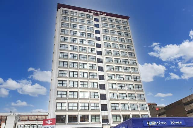 The hotel came to the market as Premier Inn owner Whitbread was reconfiguring its network of hotels in Glasgow city centre.
