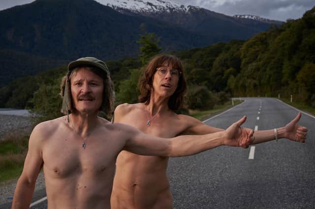 Damon Herriman and Jackie van Beek in Nude Tuesday PIC: Kerry Brown