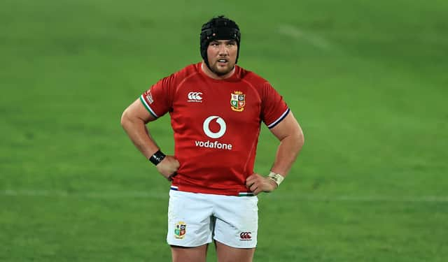 Zander Fagerson scored his first Lions try in the win over the Stormers. Picture: David Rogers/Getty Images