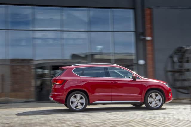 At first glance, there isn't much to distinguish the Ateca from its VW Group equivalents