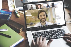Video conferencing is a form of technology that is relatively new to Alexander McCall Smith and many other people (Picture: Getty Images/iStockphoto)