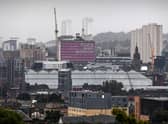 The motto 'People Make Glasgow' was seen by migrants as example of the welcoming and open nature of Scottish people (Picture: Andy Buchanan/AFP via Getty Images)