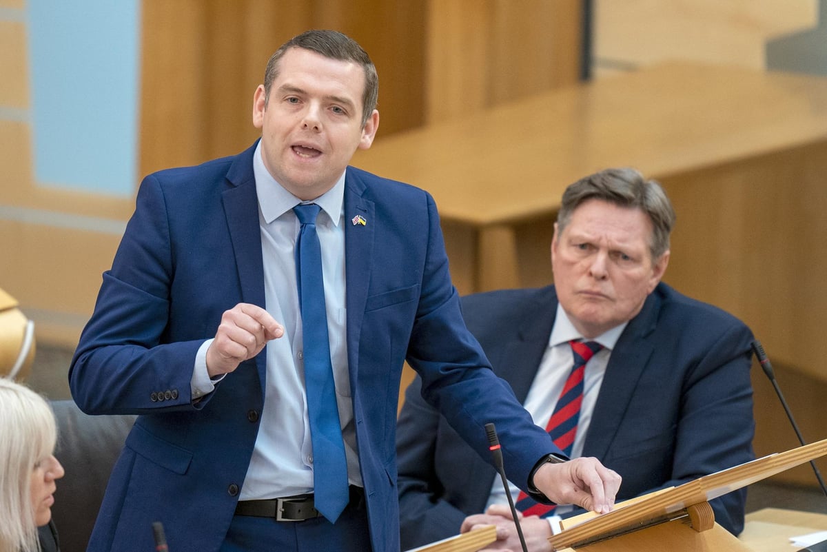 Douglas Ross says he would urge people to boycott second referendum if it is held illegally