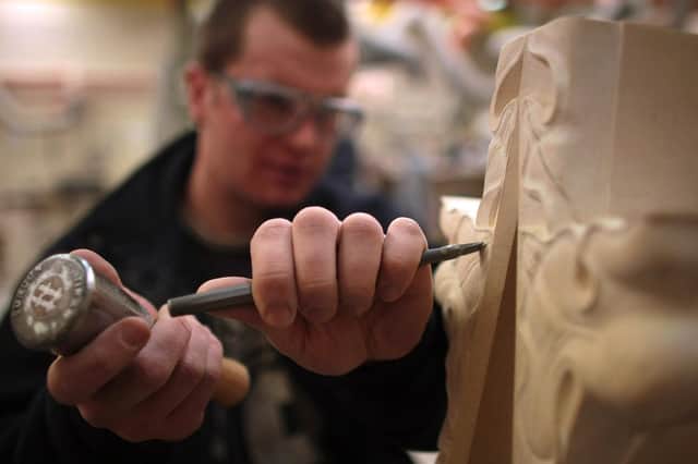 Modern apprenticeships cover a wide range of careers, such as engineering, agriculture and stonemasonry (Picture: Christopher Furlong/Getty Images)