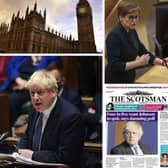 A Scotsman poll found Scots believe Boris Johnson should resign