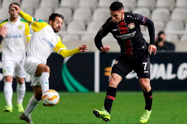 Bayer Leverkusen's 20m euro Brazilian forward Paulinho could be in line for an Ibrox start after scoring twice in a 4-0 win over Eintracht Frankfurt at the weekend.