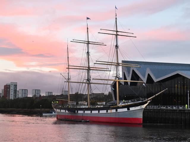 Glenlee has been moored beside the Riverside Museum since 2011. Picture: John Devlin