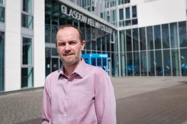Robin Ashton, Vice Principal of Curriculum and Quality Enhancement at Glasgow Kelvin College
