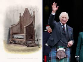 Edinburgh Castle wrote: "The Stone of Destiny is an ancient symbol of Scotland's monarchy, used for centuries in the inauguration of its kings."