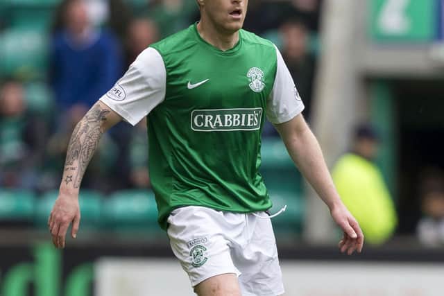 Maybury swaps sides and turns out for Hibs.