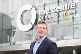 Simon Eatough, director at LCP UK, part of M Core and asset manager of The Centre, Livingston. Picture: Greg Macvean Photography