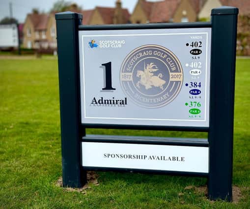 Scotscraig Golf Club in Tayport has introduced new gender-neutral tees. Picture: Scotscraig Golf Club.