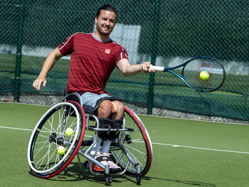 Wheelchair Men's singles & doubles: The decorated wheelchair tennis champion from Alexandria will be looking to emulate his 2016 Wimbledon success in the singles and add to his four Wimbledon titles in the doubles, where he partners Alfie Hewett.