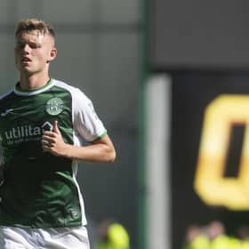 Kyle McClelland has joined Cove Rangers on loan from Hibs. (Photo by Craig Foy / SNS Group)