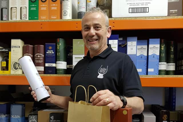 Iain Faller says he had a dream of turning his hobby of collecting whiskies into a business. Picture: contributed.