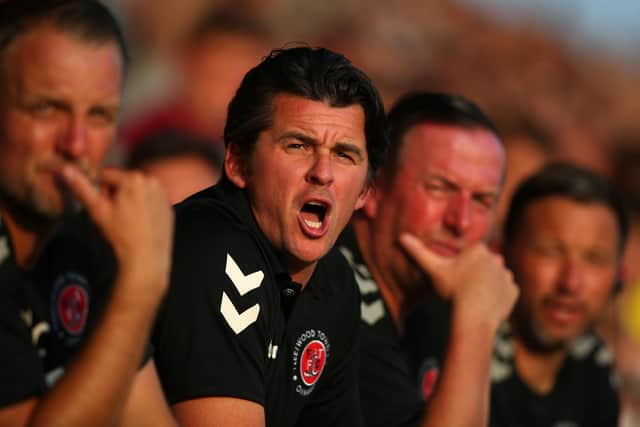 Joey Barton signed James Hill on his first professional contract while manager of Fleetwood Town. (Photo by Alex Livesey/Getty Images)