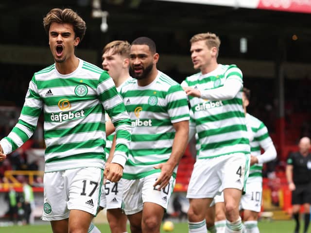Jota and Cameron Carter-Vickers have become popular at Celtic.