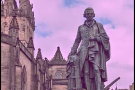 Adam Smith, born in Kirkcaldy 300 years ago this month and here in statue form on Edinburgh's Royal Mile, remains Britain's most influential economist, writes Anna Plassart, senior lecturer in history at The Open University. PIC: Stefan Schaefer, Lich/CC.
