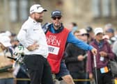 TROON, SCOTLAND - JULY 19: Shane Lowry  during second round action at the 152th Open Championship at Royal Troon on Friday July 19, 2024 in Troon, Scotland. (Photo by Tom Russo/ The Scotsman)