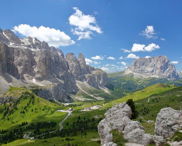 The hiking opportunities are spectacular in the Dolomites