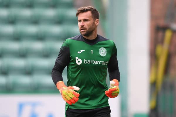 David Marshall is in good form and is currently the Hibs No 1 and captain.