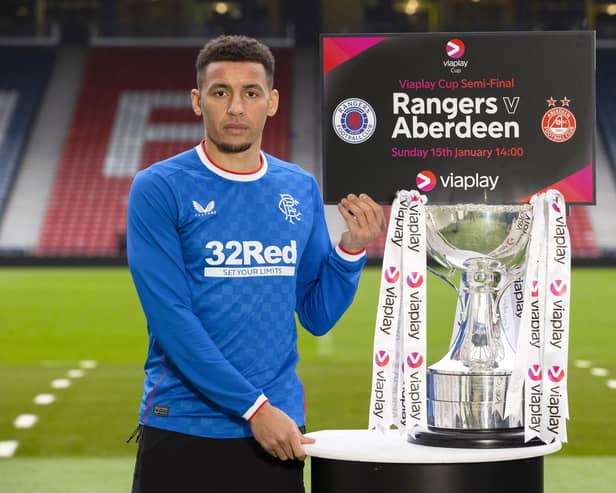 James Tavernier promotes Viaplay's coverage of the Viaplay Cup, with Rangers facing Aberdeen in the competition on Sunday.