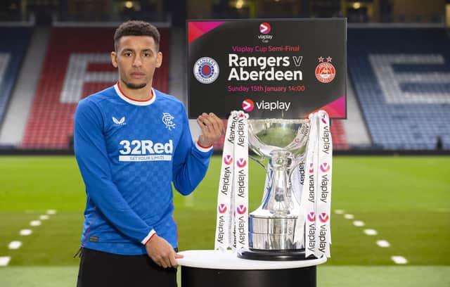 James Tavernier promotes Viaplay's coverage of the Viaplay Cup, with Rangers facing Aberdeen in the competition on Sunday.