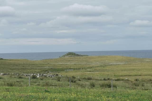 A view from island resident John Craig's home which will include turbines in the future if the plans are to go ahead (pic: John Craig)