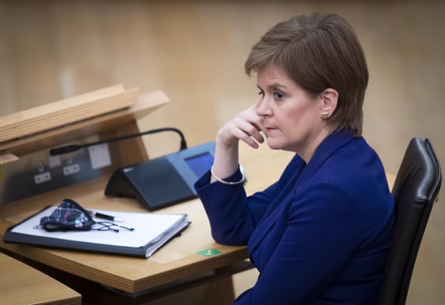 First Minister Nicola Sturgeon was challenged on why she did not listen to senior counsel's warnings on the judicial review