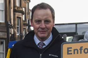 Councillor Scott Arthur claims closing ever more roads in Edinburgh city centre is a popular move with residents (Picture: Lisa Ferguson)
