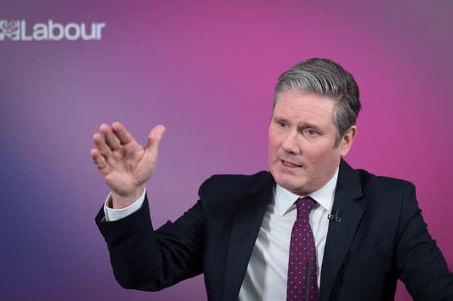 Labour leader Sir Keir Starmer delivered his 'big vision' message in a virtual speech last week (Picture: Stefan Rousseau/PA)