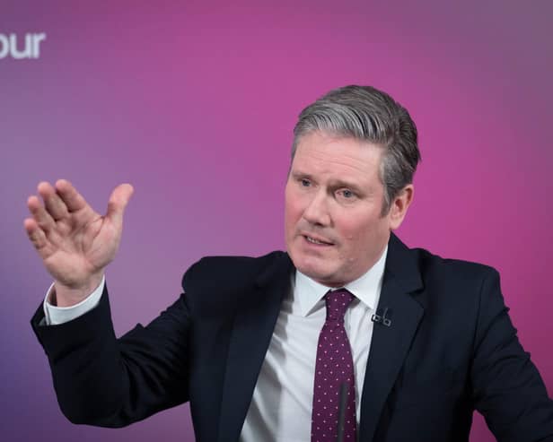 Labour leader Sir Keir Starmer delivered his 'big vision' message in a virtual speech last week (Picture: Stefan Rousseau/PA)