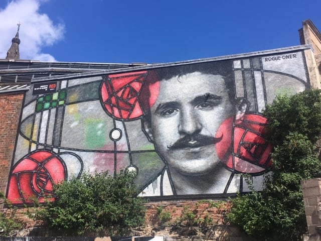 The Glasgow Mural Trail consists of 29 large scale artworks (although you might find extra unofficial works) scattered throughout the city, on walls, buildings and gable ends - featuring everything from local wildlife to famous sons of the city like Charles Rennie Mackintosh and Bill Connolly. Download a map from the mural trail website and try to tick them all off.