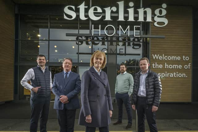 From left: Murray Graham, Gordon Mearns, Lesley Graham, Euan Graham and George Knowles. Picture: Mike Wilkinson.