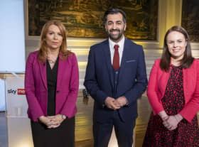 Whoever takes over as Scotland's First Minister, Ash Regan, Humza Yousaf or Kate Forbes, must focus on the economy (Picture: Peter Devlin For Sky News via Getty Images)
