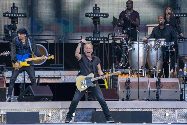 Springsteen opened the gig with 'No Surrender' from his classic album 'Born in the U.S.A.'.