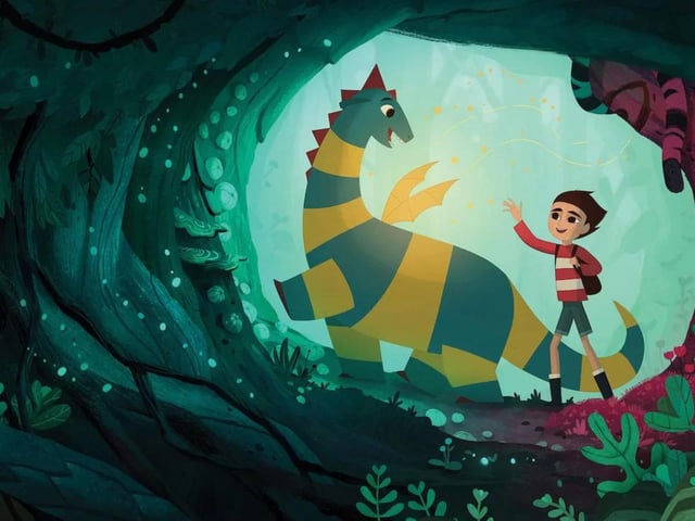 This family friendly animation follows a young boy leaving the city of Nevergreen as he stumbles upon a ferocious beast.