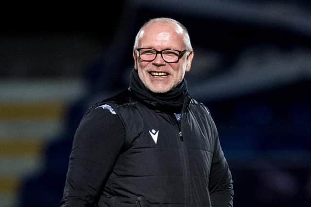 Ross County manager John Hughes has been teasing Hibs counterpart Jack Ross ahead of Saturday's clash in Dingwall. (Photo by Ross Parker / SNS Group)